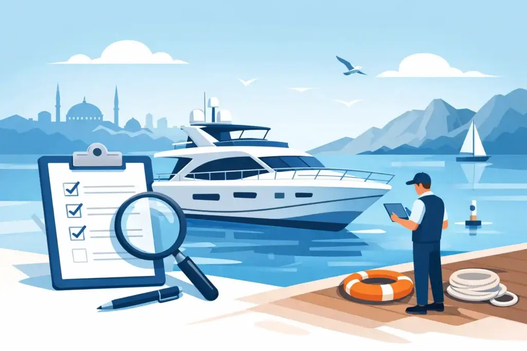 Pre Purchase Yacht Survey Turkey Guide