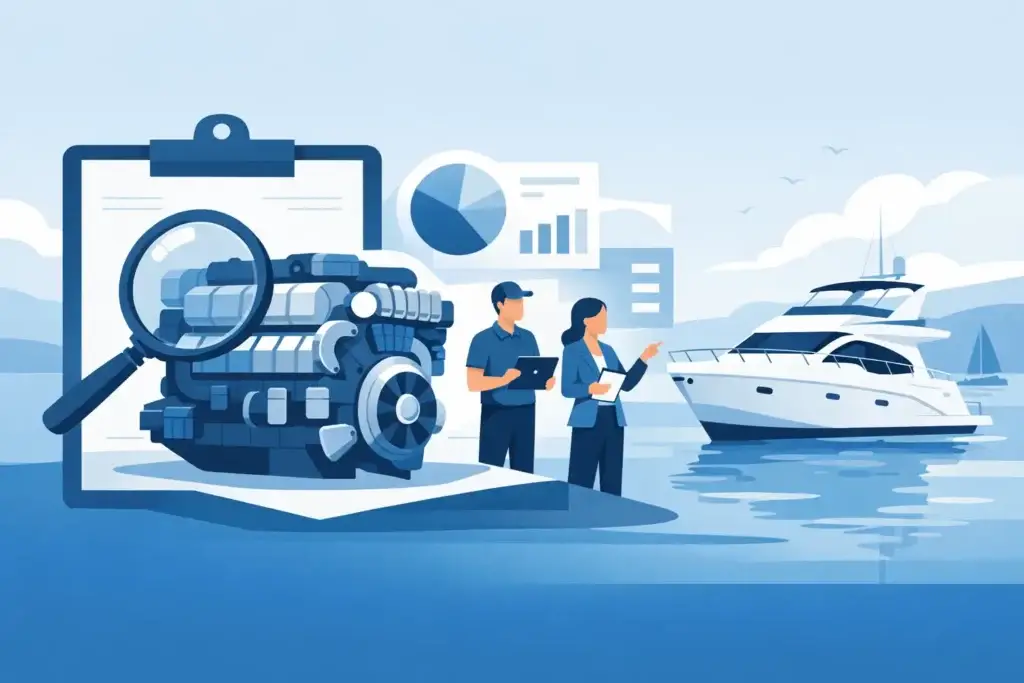 Engine Survey for Used Yacht Buyers