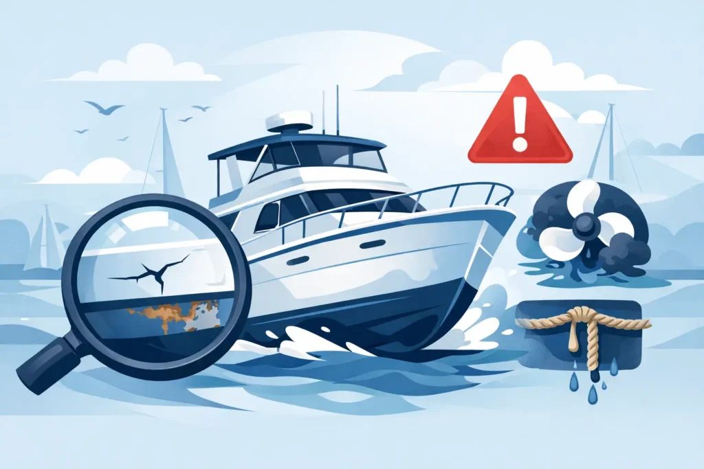 10 Top Warning Signs in Used Yachts