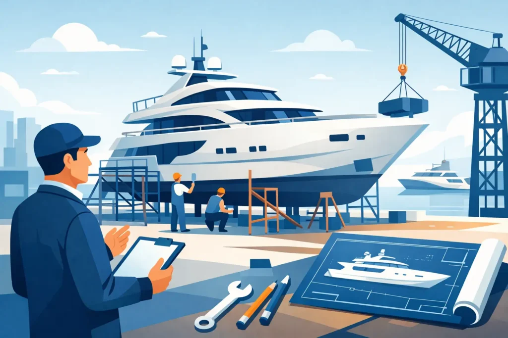 Yacht Refit Project Management Done Right