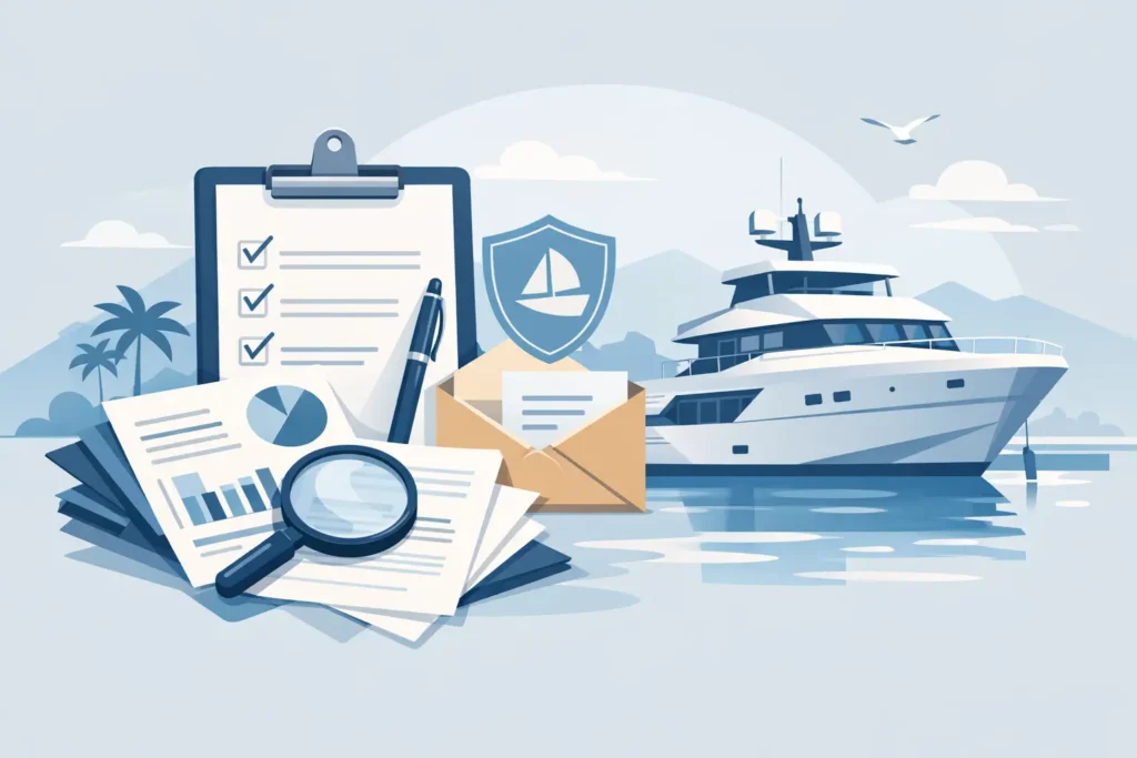 Best Documents Before Buying a Yacht