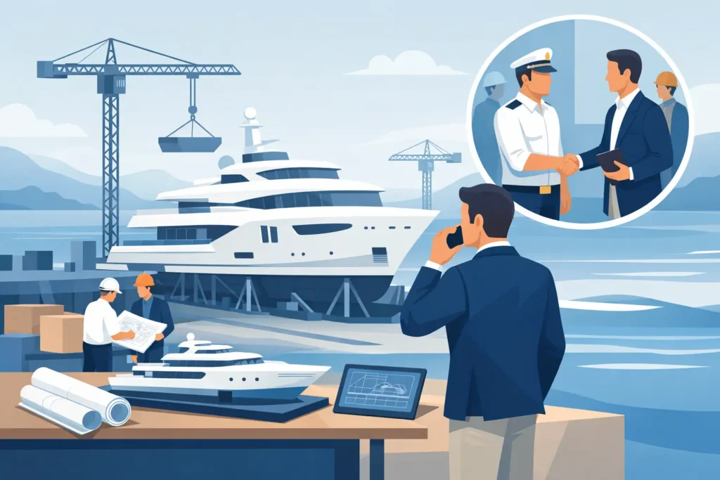 What a New Build Yacht Owner Representative Does