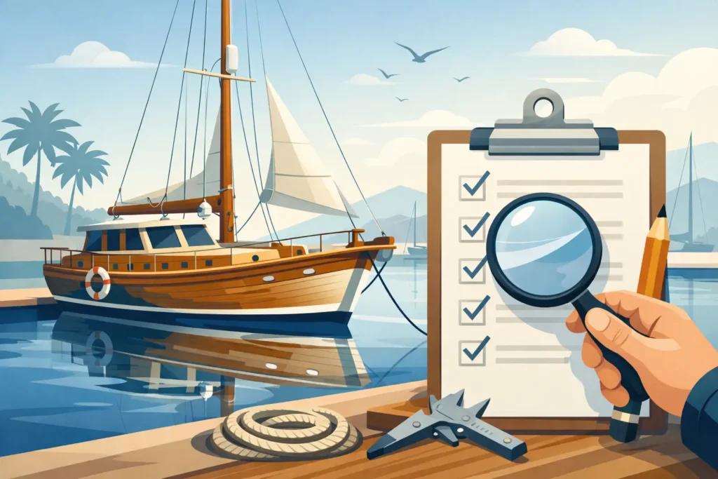 Wooden Yacht Survey Checklist That Matters