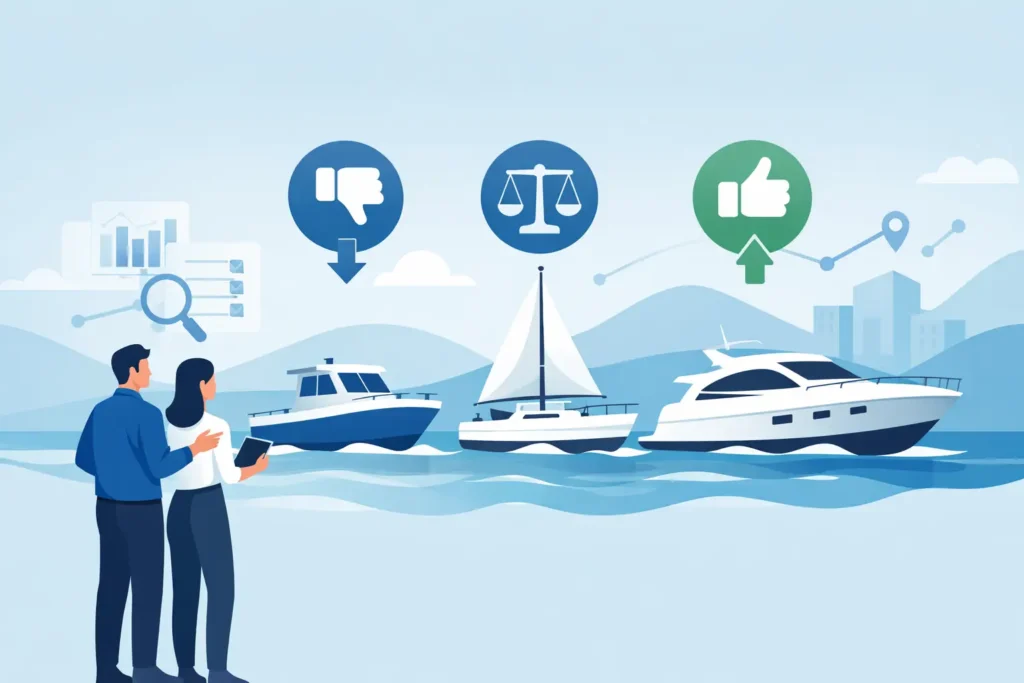 How to Compare Boat Asking Prices Fairly
