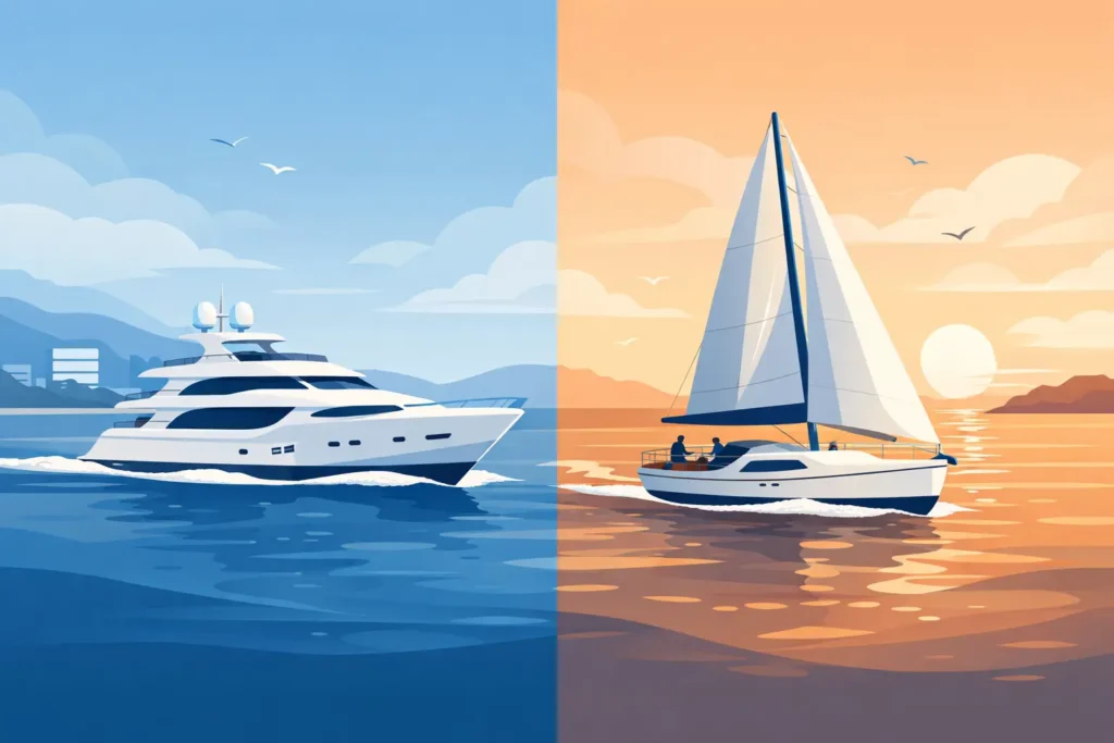 Motor Yacht or Sailing Yacht: Which Fits You?