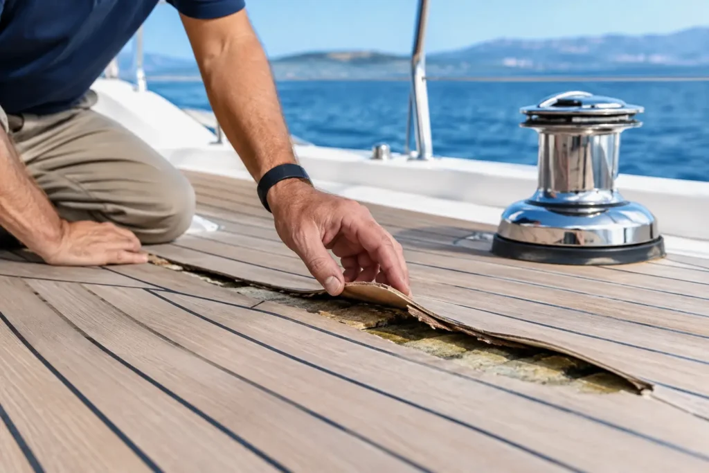 7 Signs of Deck Delamination on Your Yacht